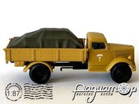 Opel Blitz, немецкий грузовой автомобиль из состава Африканского Корпуса с грузом (1941) 586227 [IO]