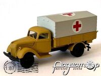 Ford 918, немецкий санитарный автомобиль, поздняя версия (1943) 586243 [IO]
