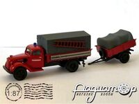 Ford 918, німецький пожежний автомобіль із напівпричепом (1943) 586247 [IO]