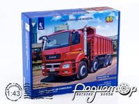 Сборная модель KAMAZ-65801-68 самосвал 1659AVD