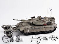 Merkava Mk. 3D с системой разминирования (2024) 134915
