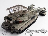 Merkava Mk. 3D с системой разминирования (2024) 134915