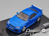 Fast & Furious №25, Nissan Skyline GT-R R34 (2002) FF025 