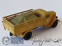 Opel Blitz німецький вантажний автомобіль зі складу Африканського Корпусу (1941) 586255 [IO]