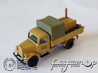 Mercedes-Benz 3000 Diesel немецкий грузовой автомобиль с полевой кухней, Курск (1943) 586260 [IO]
