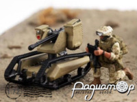 Израильская беспилотная боевая машина PITBULL RCWS (с 1й фигуркой бойца) 018376