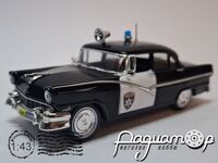 Полицейские машины мира №1 Ford Fairlane Town Sedan полиция Детройта (1956) PMM01-2 [GS]*