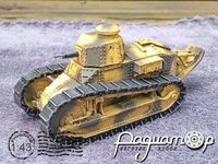 Renault FT-17 пулеметный, с клепаной башней (1917) 819204 [NK]