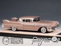 Cadillac Coupe DeVille Meridian Taupe (1958) STM58604 [DB]