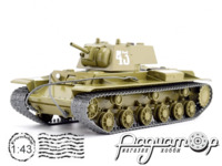 Наші Танки №20, КВ-8 (1942) NT020