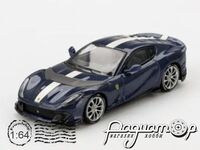 Ferrari 812 Competizione Blu Tour De France (2023) BBRFER64011 [DB]
