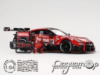 Nissan GT-R (R35) Team Motul Autech №23 Winner Suzuka GT500 Class Super GT, Ronnie Quintarelli Tsugio Matsuda Figure (2023) MGT00875-L [DB]
