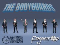 Figure set The Bodyguards (6шт) AD-2421 [DB]