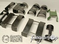 Комплект брызговиков для грузовиков (9шт) 666253 [IS]