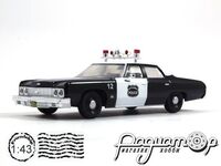 Полицейские машины мира №25, Chevrolet Bel Air Полиция города Норвич, США (1973) 389 [LS]***