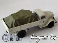 Opel Blitz немецкий грузовой автомобиль с грузом, битва за Сталинград (1942) 586270 [IO]
