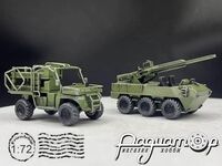 Набір моделей Lynx CS-SM8 + 81-мм гаубиця на всюдиході (2 моделі) 767058