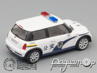 Поліцейські Машини Світу №XX, Mini Cooper S Поліція Китаю (2007) PMMXX [IE]