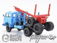 Легендарные грузовики СССР №116, МАЗ-509А лесовоз (1978) LGS116