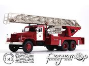 КрАЗ-255 АЛГ-45 пожарная лестница (1970) 1-12B