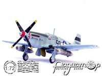 North American P-51B Mustang USAAF 339th FG, 504th FS, #42-106933 Bonny Bea, Lee 