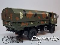 КамАЗ-4350 4x4 бортовий, з тентом (2000) 198153 [GS]*