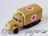 Klockner-Humboldt-Deutz 3000 німецький санітарний автомобіль (1940) 586283