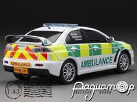 Mitsubishi Lancer Evolution X UK Private Ambulance Service (2008) 29353