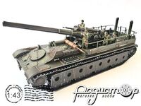 Самоходная установка СУ-14-1 на базе Т-35, с экипажем (6 фигурок) (1936) 257486 [BR]