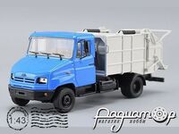 Легендарные грузовики СССР №117, Мусоровоз с задней загрузкой КО-442 на шасси ЗИЛ-5301БО (2004) LGS117
