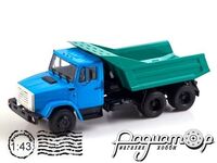 Легендарные грузовики СССР №113, ЗиЛ-4514 самосвал (1993) LGS113