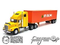 Freightliner FLD 112 з напівпричепом-контейнеровозом Hyundai (1993) 512513