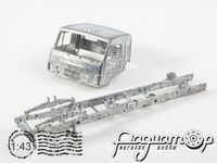 Збірна модель КамАЗ-43118 бортовий (рестайлінг) 1687AVD