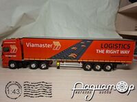 DAF XF105 SuperSpace с полуприцепом Viamaster (2005) 318103 [SR]