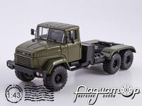 Легендарные грузовики СССР №86, КрАЗ-6446 (1985) LGS086
