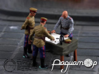 Командный пункт Советской армии (3 фигурки + стол) 534808