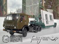 КамАЗ-54112 с полуприцепом-панелевозом НАМИ-790 (1980) 417031 [OV]
