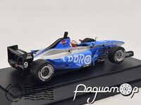 Haruki Kurosawa with PLANEX EBBRO NOVA BLUE №9 Formula Nippon (2003) 43450 [SV]***