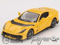 Ferrari 812 Competizione Giallo Modena (2021) BBRFER64008 [DB]