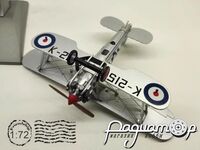 Одномісний винищувач-біплан Bristol Bulldog (1937) 843066