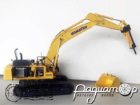 Экскаватор Komatsu PC520LC-11M0 с гидравлическим прямым молотом (состаренный) (2024) 515686
