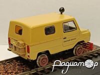 ЛуАЗ-969М на железнодорожном ходу (1979) 666512 [IS]