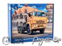 Збірна модель КамАЗ-65225 сідловий тягач 1690AVD [MA]