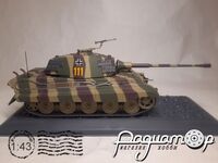Pz.Kpfw. VI Tiger II Ausf. B (Sd.Kfz. 182) sch. SS-Panzerabteilung 501, Belgium (1944) 317670 [SR]