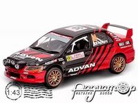 Mitsubishi Lancer Evolution IX №33 Winner Group N Rally Monte Carlo, F.Nutahara / D.Barritt (2006) 43401