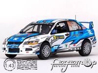 Mitsubishi Lancer Evolution IX №26 Winner PWRC Rally Sweden, M.Semerad / M.Ernst (2011) 43419