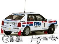 Lancia Delta HF Integrale 8V №1 2nd Tour de Corse Rallye de France, D.Auriol / B.Occelli (1991) 42420