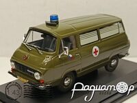 Skoda 1203 Mikrobus Army Ambulance (1968) 143ABSX-715XP [IS]