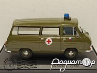 Skoda 1203 Mikrobus Army Ambulance (1968) 143ABSX-715XP [IS]