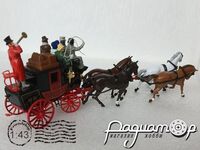 Passenger Coach & Horses (1820) 5873 [US]